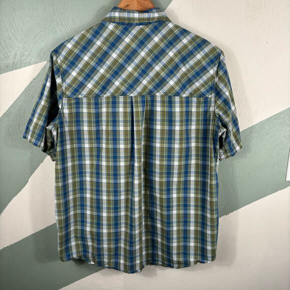 5.11 Tactical Short Sleeve Shirt  Men's Small Single Flex Covert Plaid Fatigue - Picture 11 of 11